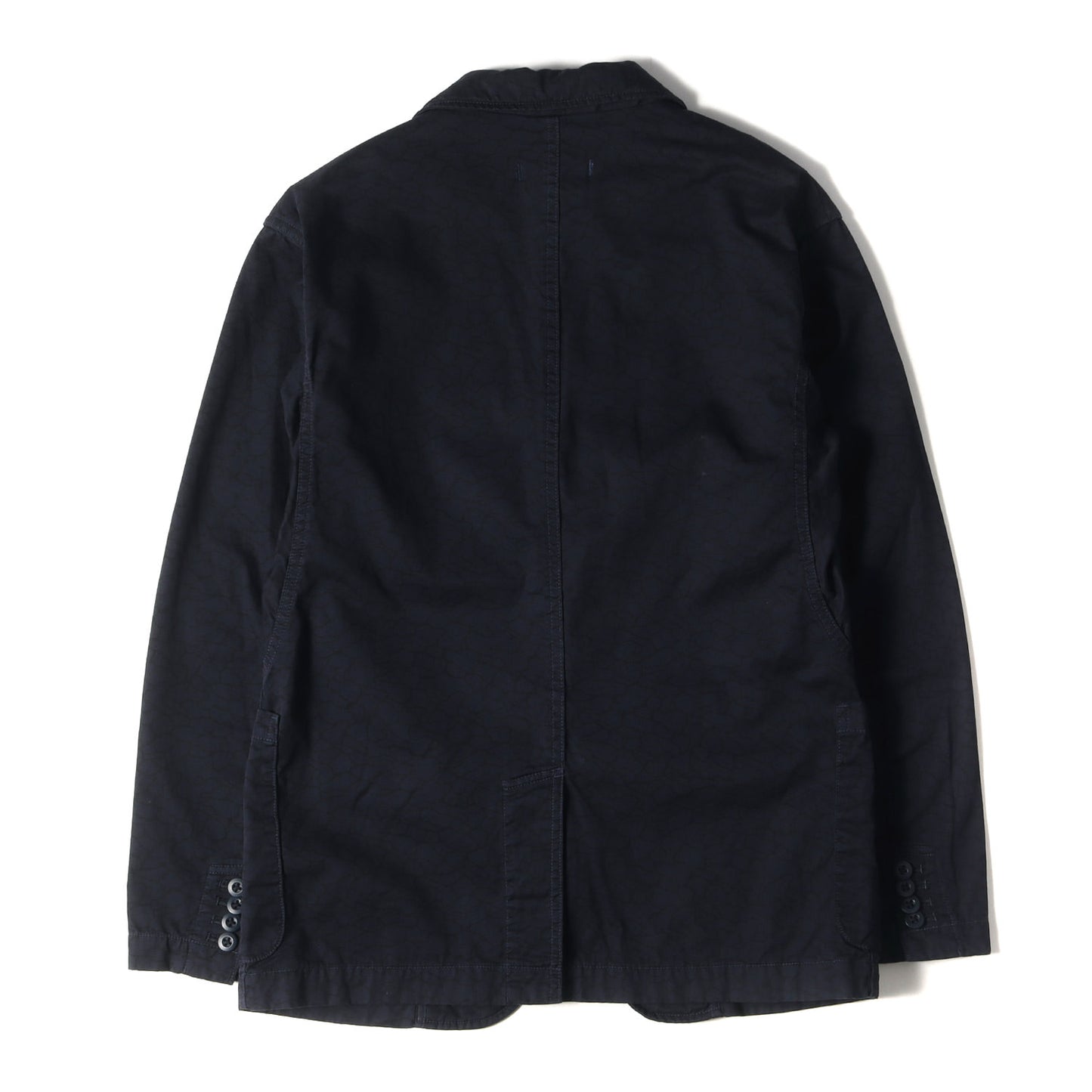 18SS ×LIBERTY 総柄ファブリック コットン 3つボタン テーラードジャケット(MANAGER JACKET COTTON TWILL LIBERTY PRINT OVERDYED/NN-J3306)