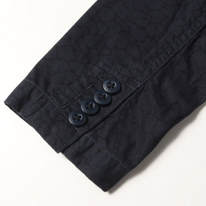 18SS ×LIBERTY 総柄ファブリック コットン 3つボタン テーラードジャケット(MANAGER JACKET COTTON TWILL LIBERTY PRINT OVERDYED/NN-J3306)