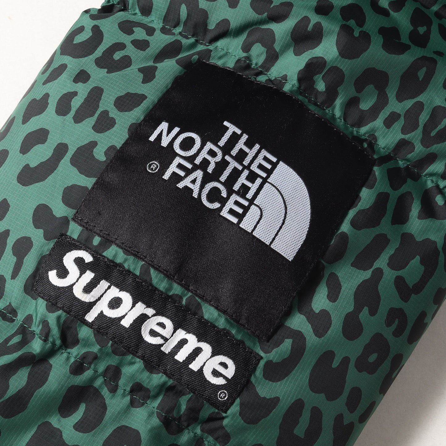 11AW ×THE NORTH FACE レオパード ヌプシ ダウンジャケット(Nuptse Down Jacket / ND19100)