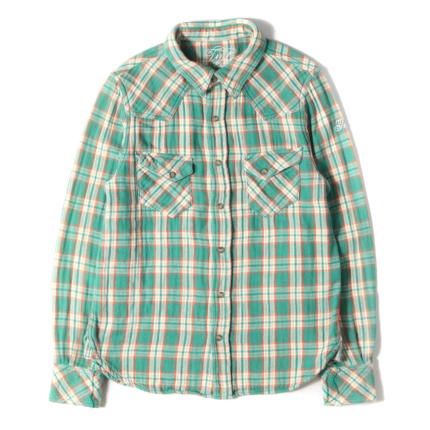 ヘビー ダブルガーゼ ウエスタン チェックシャツ(W-GAZE CHECK SHIRTS)
