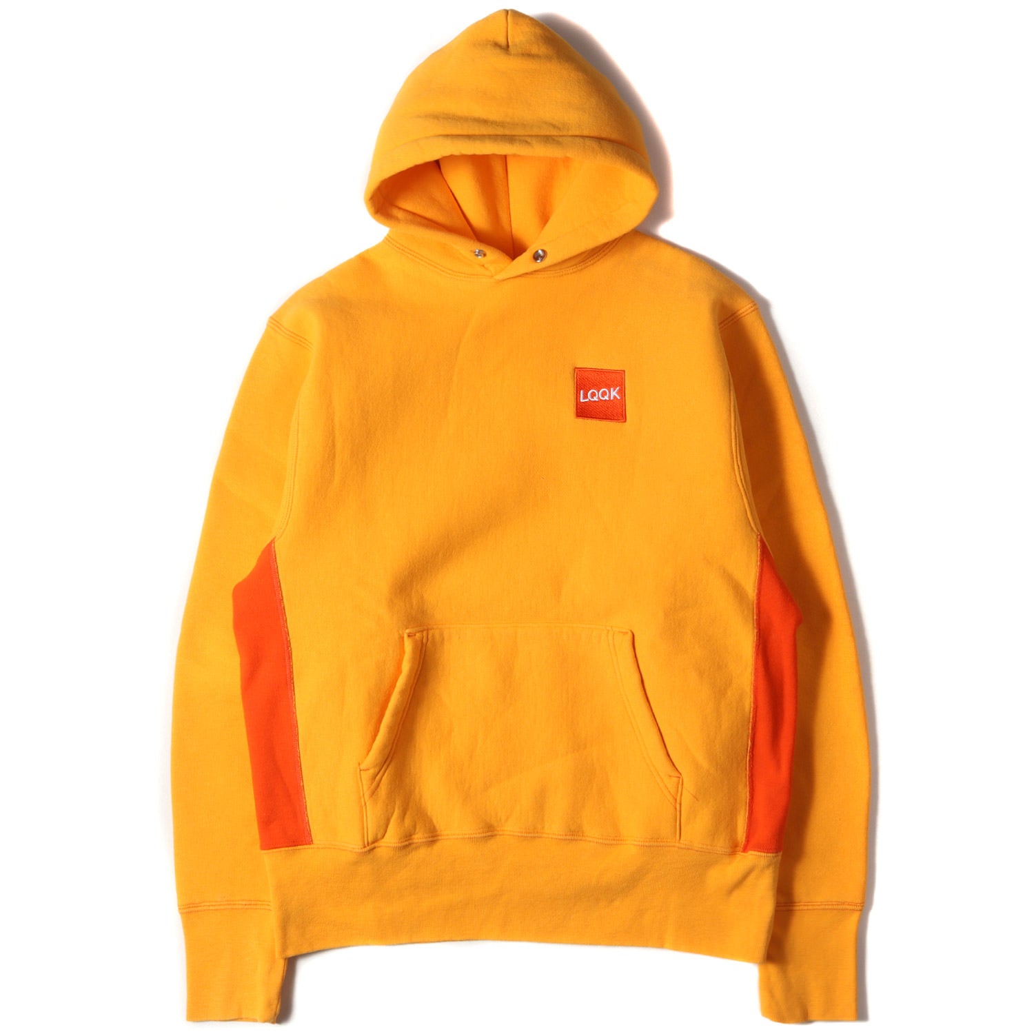 LQQK STUDIO (ルックスタジオ) BOXロゴ リバースウィーブ ヘビー スウェットパーカー(SNAP HOODIE) –  ブランド古着の通販・買取 | BEEGLE by Boo-Bee