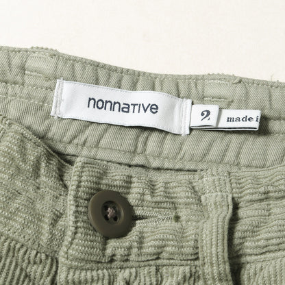 21SS 製品後染め コーデュロイパンツ(DWELLER CHINO TROUSERS USUAL FIT COTTON CORD OD / NN-P3903)