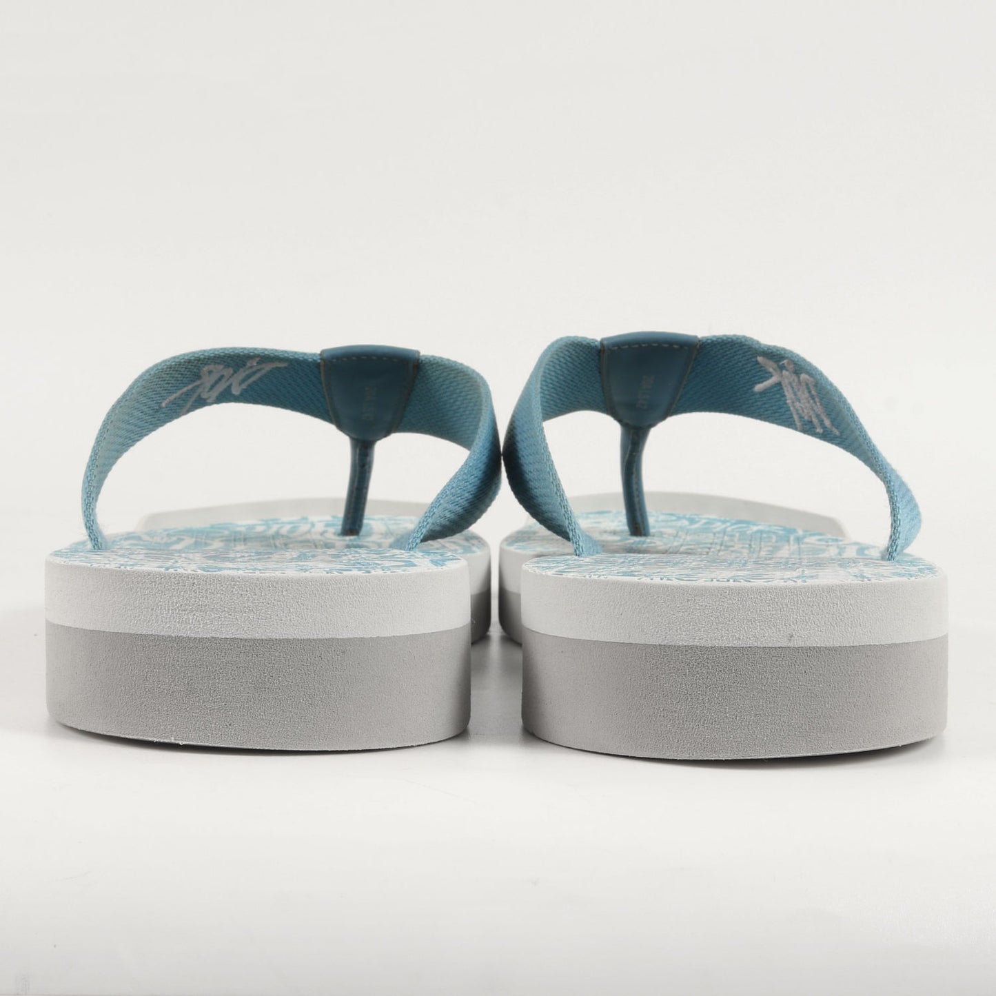 20SS ×SHAWN STUSSY ショーンフォントロゴ ビーチサンダル(Embroidery Flip Flops)