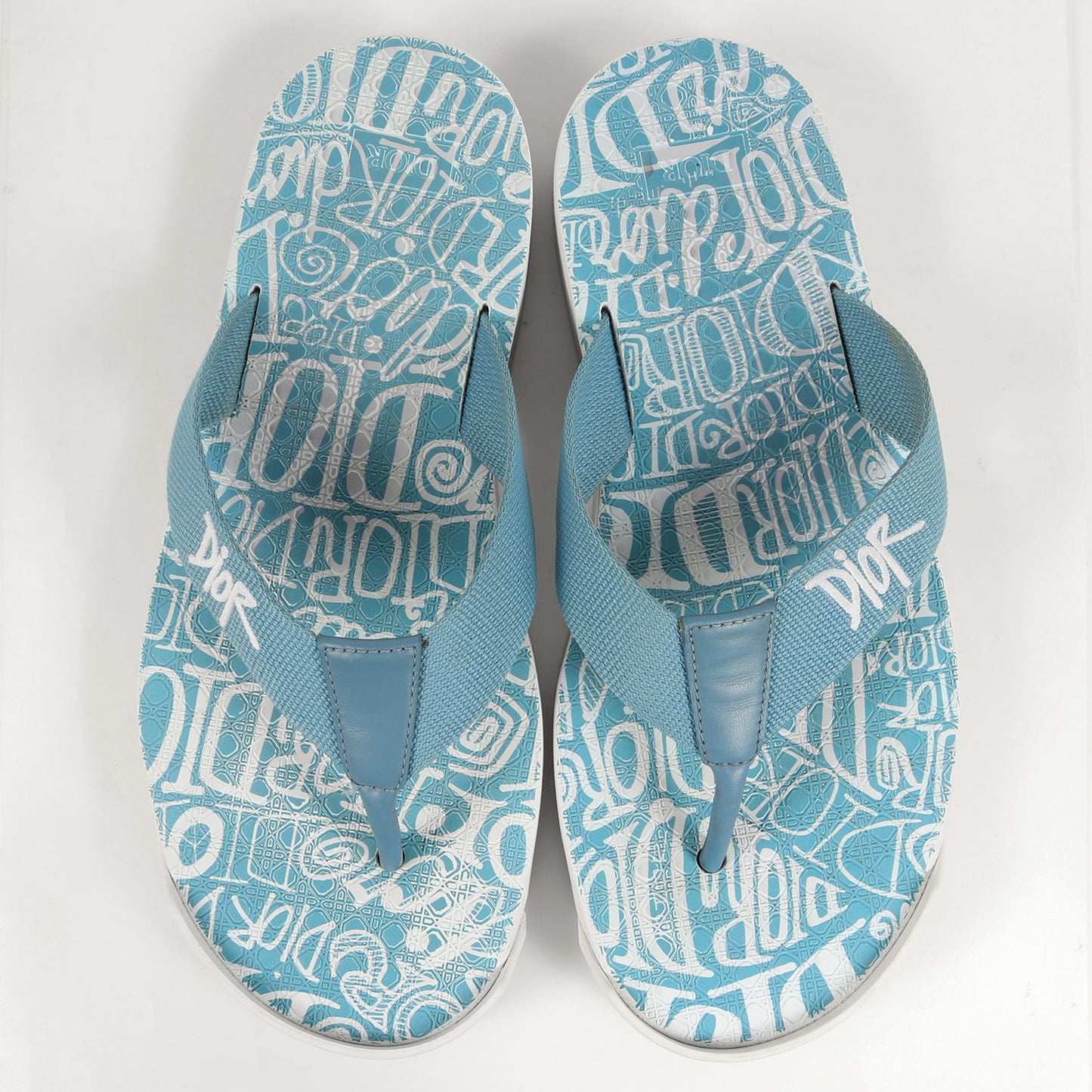 20SS ×SHAWN STUSSY ショーンフォントロゴ ビーチサンダル(Embroidery Flip Flops)