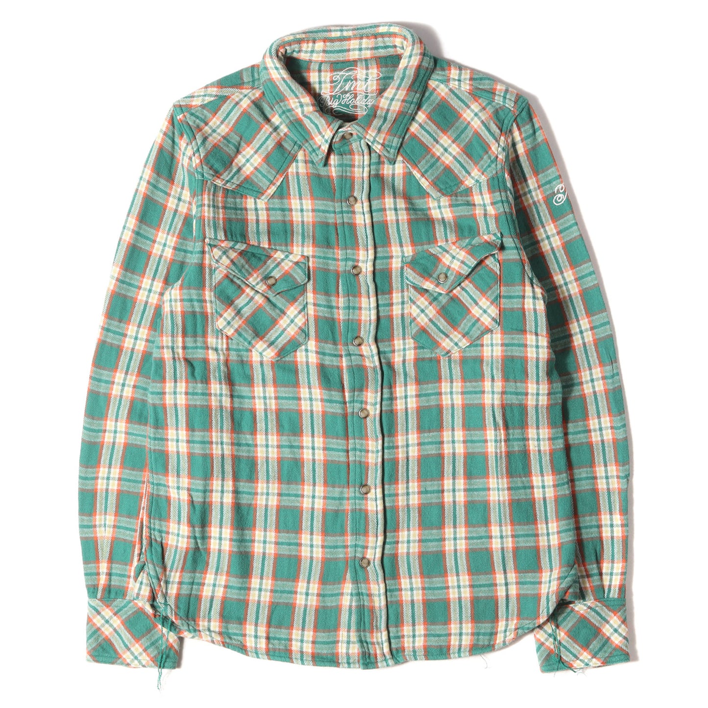 ヘビー ダブルガーゼ ウエスタン チェックシャツ(W-GAZE CHECK SHIRTS)