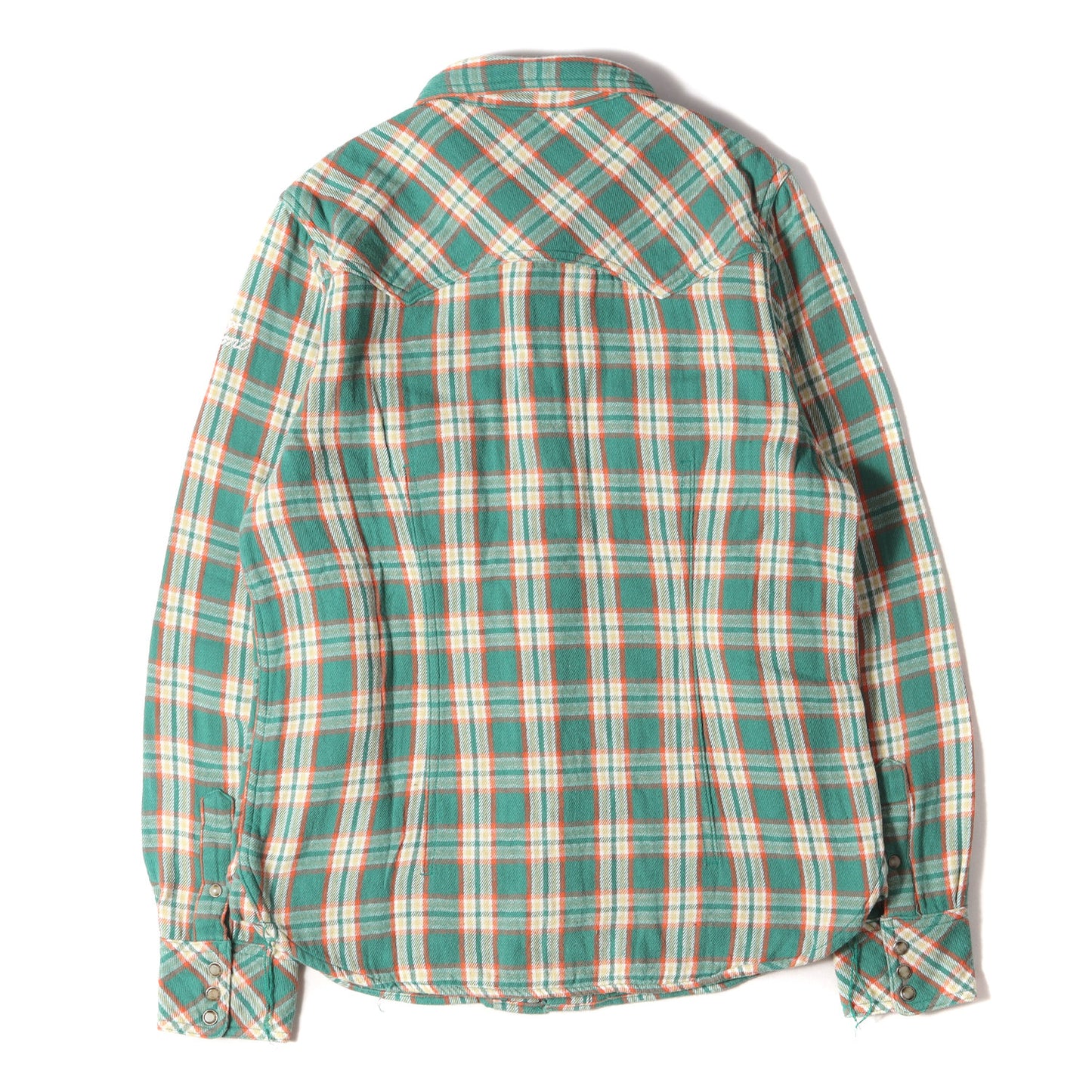 ヘビー ダブルガーゼ ウエスタン チェックシャツ(W-GAZE CHECK SHIRTS)