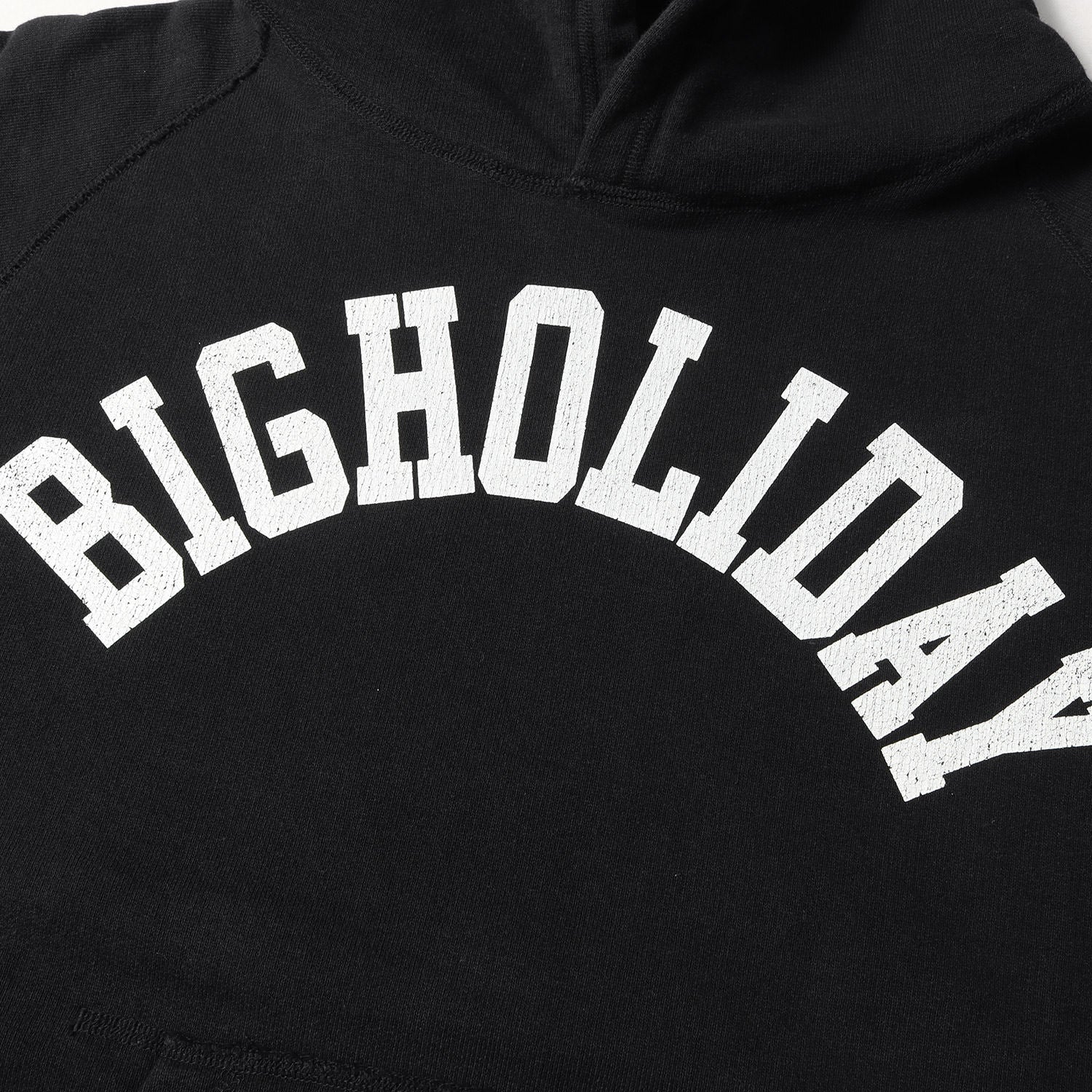 TMT (ティーエムティー) 本店限定 ダメージ加工 BIGHOLIDAY スウェット 