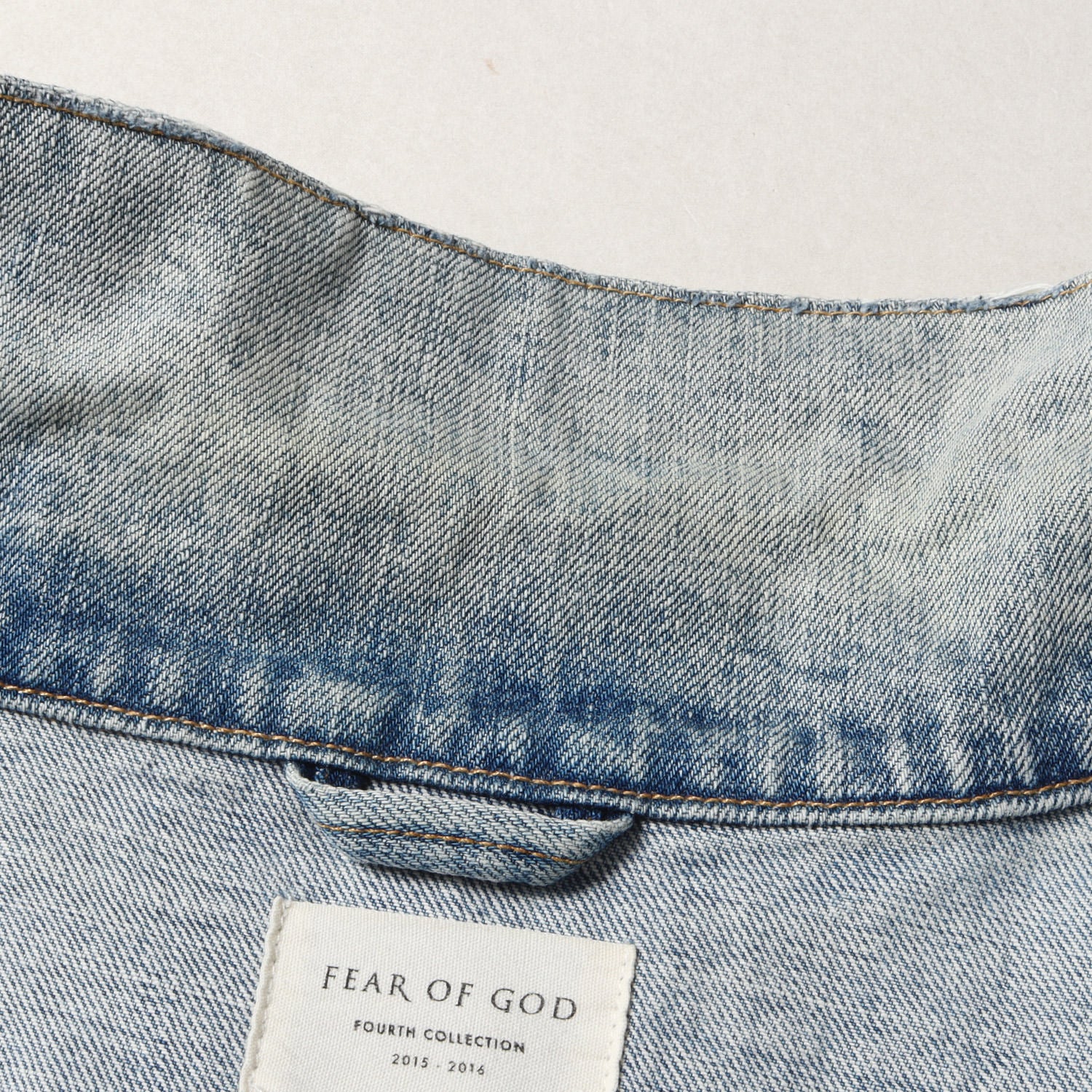 FEAR OF GOD (フィアオブゴッド) 16AW ヴィンテージ加工 ビッグサイズ デニムジャケット(FOURTH COLLECTION) –  ブランド古着の通販・買取 | BEEGLE by Boo-Bee