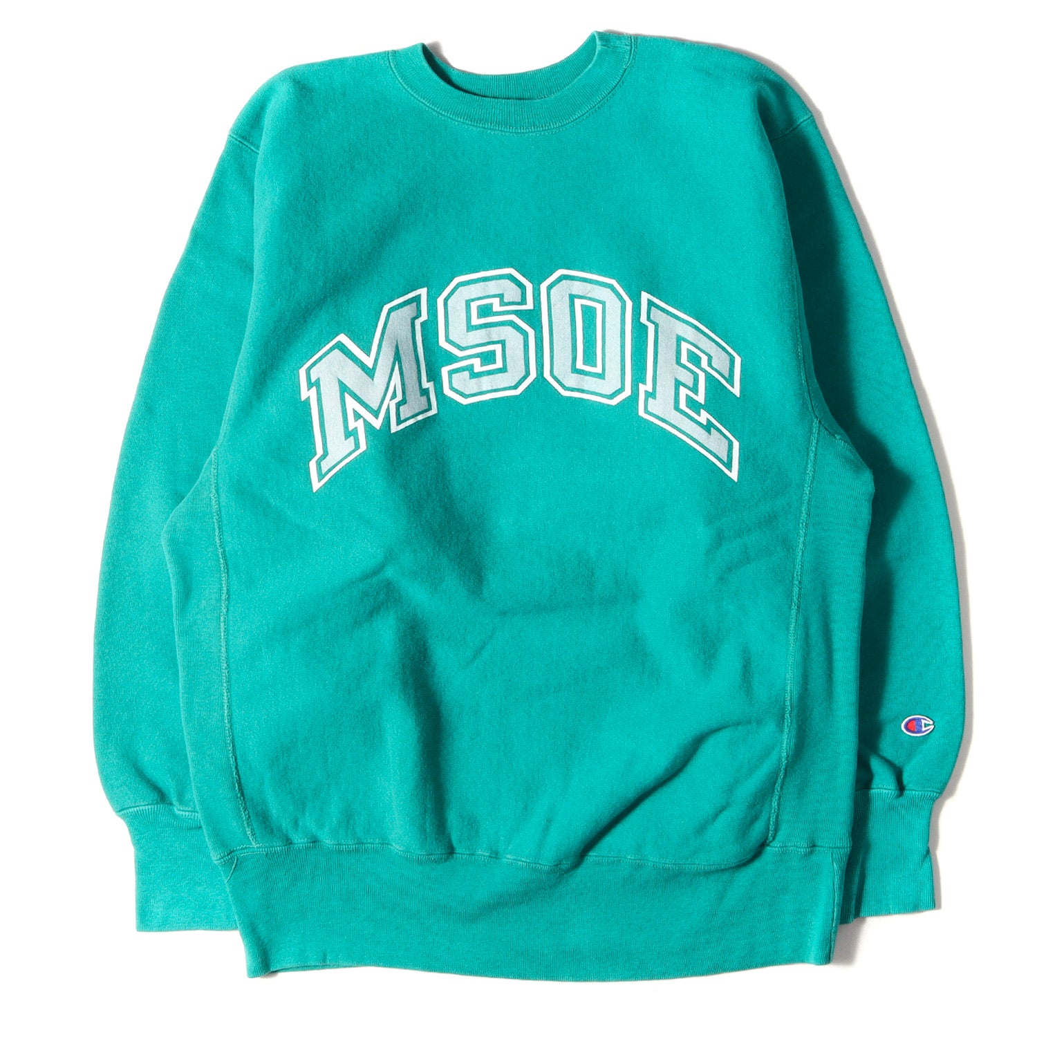 90s championチャンピオンvintageカレッジスウェット刺繍タグ