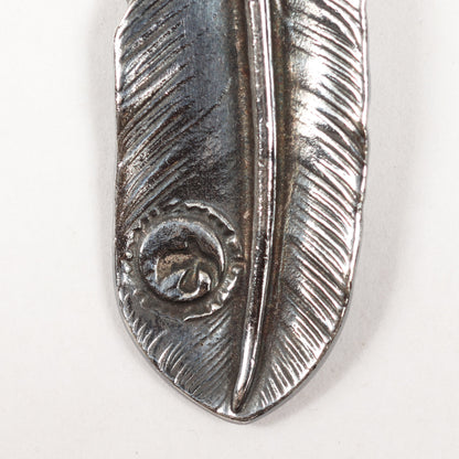 上金 金縄目ターコイズ 特大フェザー(現行モデル)