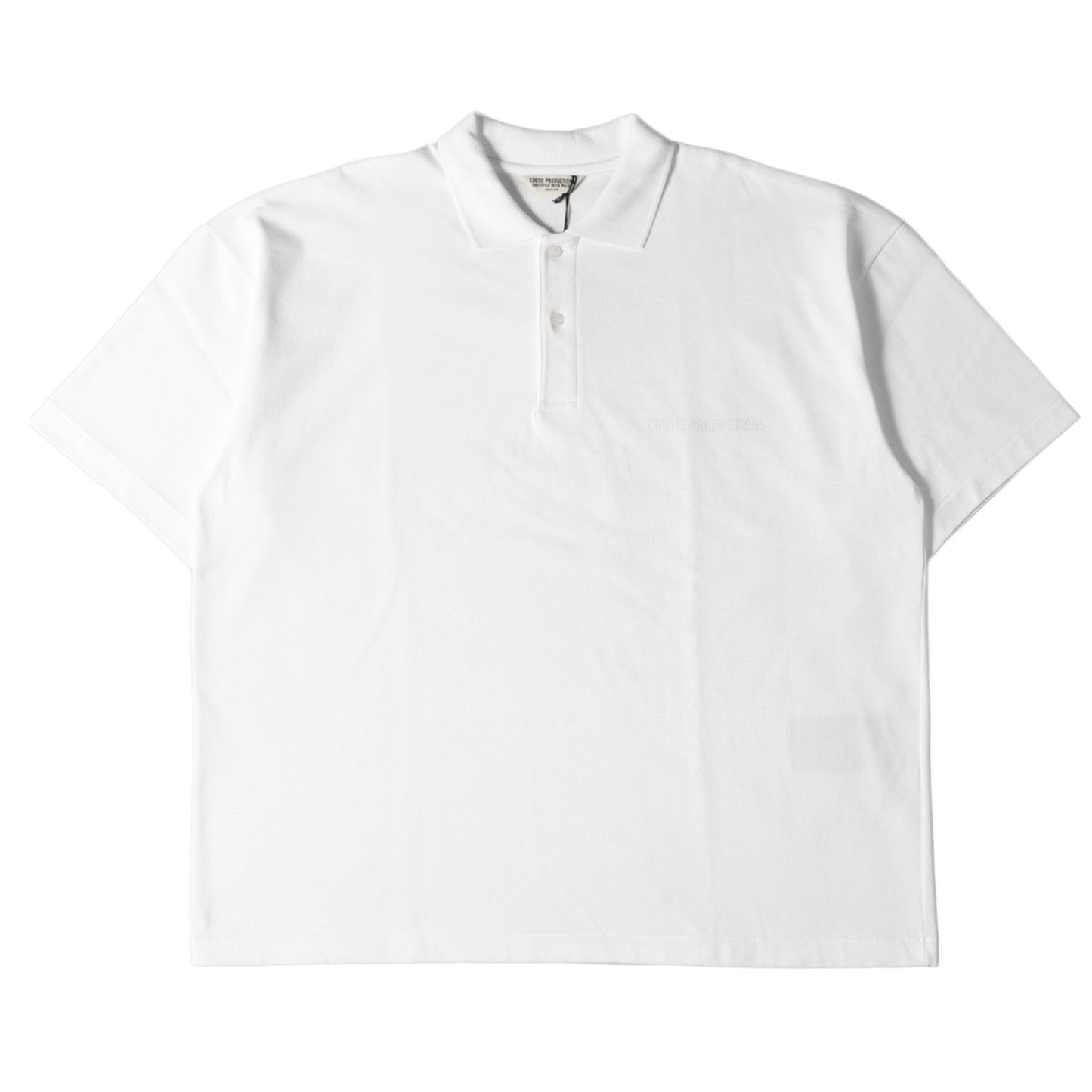 22SS オーバーサイズ ヘビー ポロシャツ(Suvin Heavy Weight Oversized Polo S/S Tee)