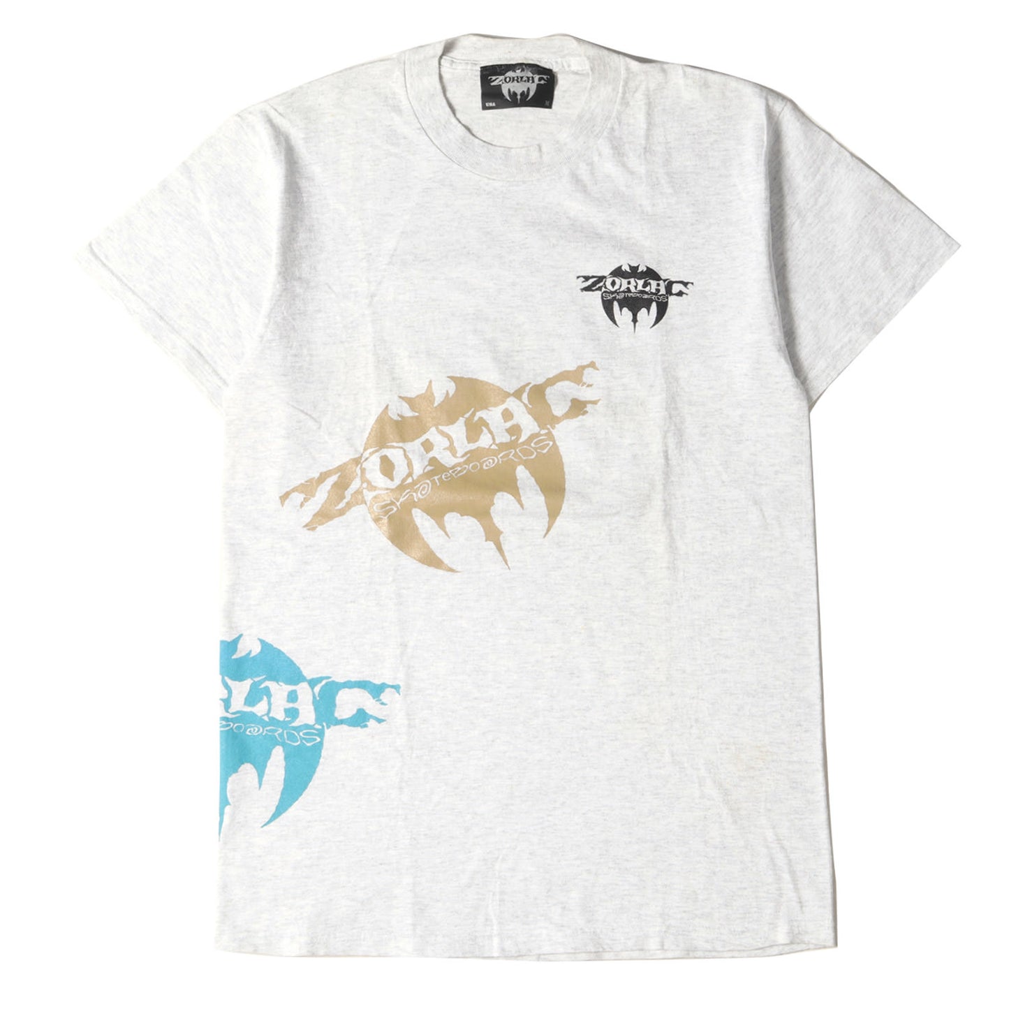 90s ZORLAC マルチプリント Tシャツ(USA製)