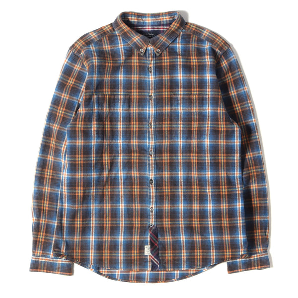 Paul Smith (ポールスミス) ボタンダウン チェック フランネルシャツ 