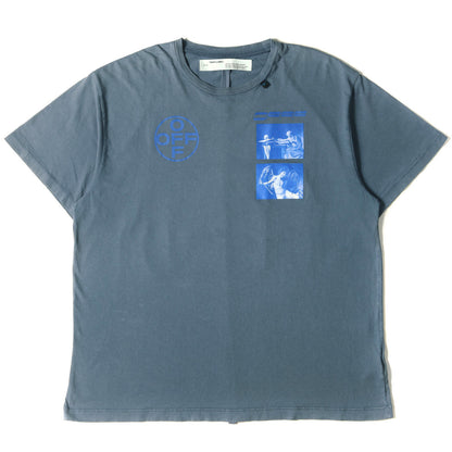 19AW ヴィンテージ加工 絵画グラフィック オーバーサイズ Tシャツ(HARDCORE CARAV S/S OVER T-SHIRT)