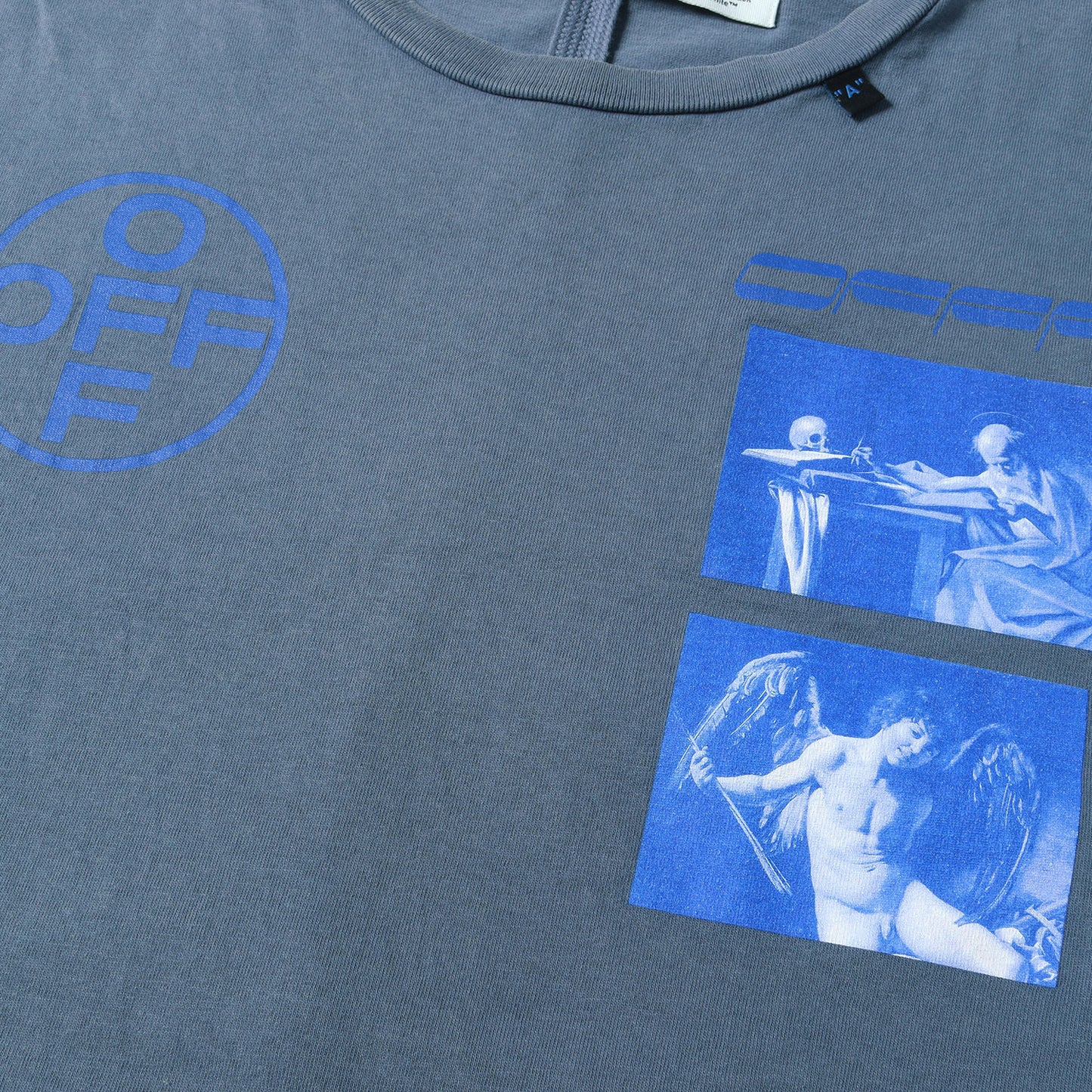 19AW ヴィンテージ加工 絵画グラフィック オーバーサイズ Tシャツ(HARDCORE CARAV S/S OVER T-SHIRT)