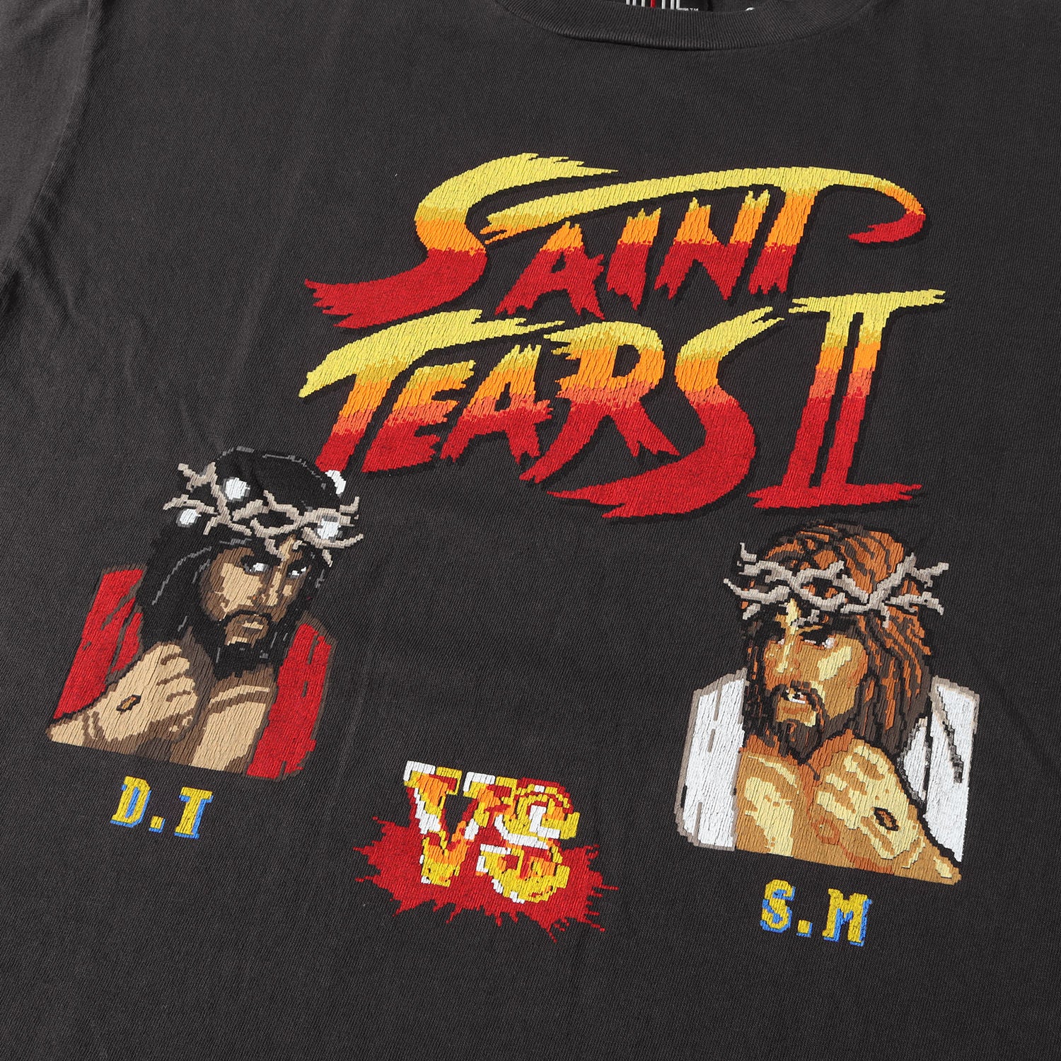 saint michael denim tears Tシャツ スト2 コラボ saint michael denim tears Tシャツ スト2 コラボ 【公式通販】