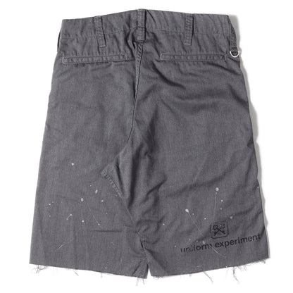19SS ドリップ ペイント カットオフ ショーツ(DRIPPING SHORTS)