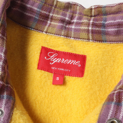 18AW パイルライニング チェック フランネルシャツ(Pile Lined Plaid Flannel Shirt)