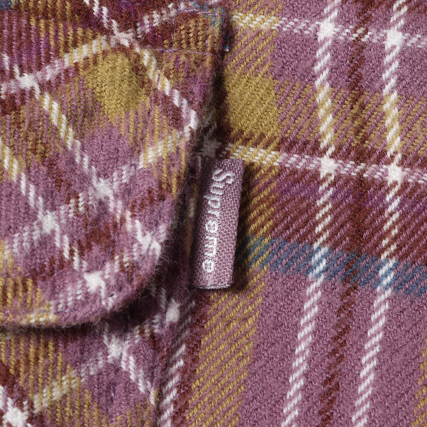 18AW パイルライニング チェック フランネルシャツ(Pile Lined Plaid Flannel Shirt)