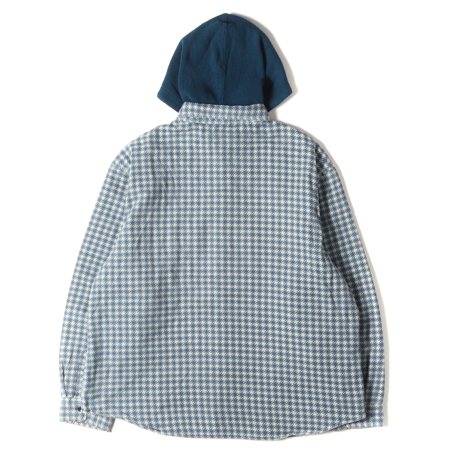 Supreme (シュプリーム) 22AW 千鳥柄 裏地サーマル フード付き ヘビー フランネルシャツ(Houndstooth Flannel  Hooded Shirt) - ブランド古着の通販・買取 | BEEGLE by Boo-Bee