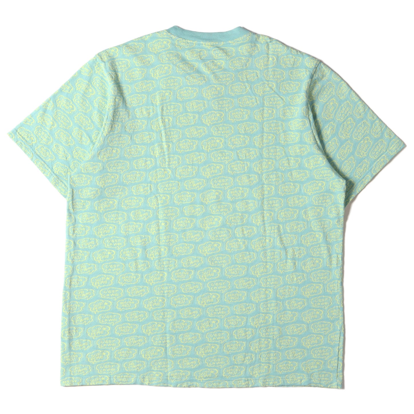 22SS ジャガード 総柄 Tシャツ(Word Bubble Jacquard S/S Top)