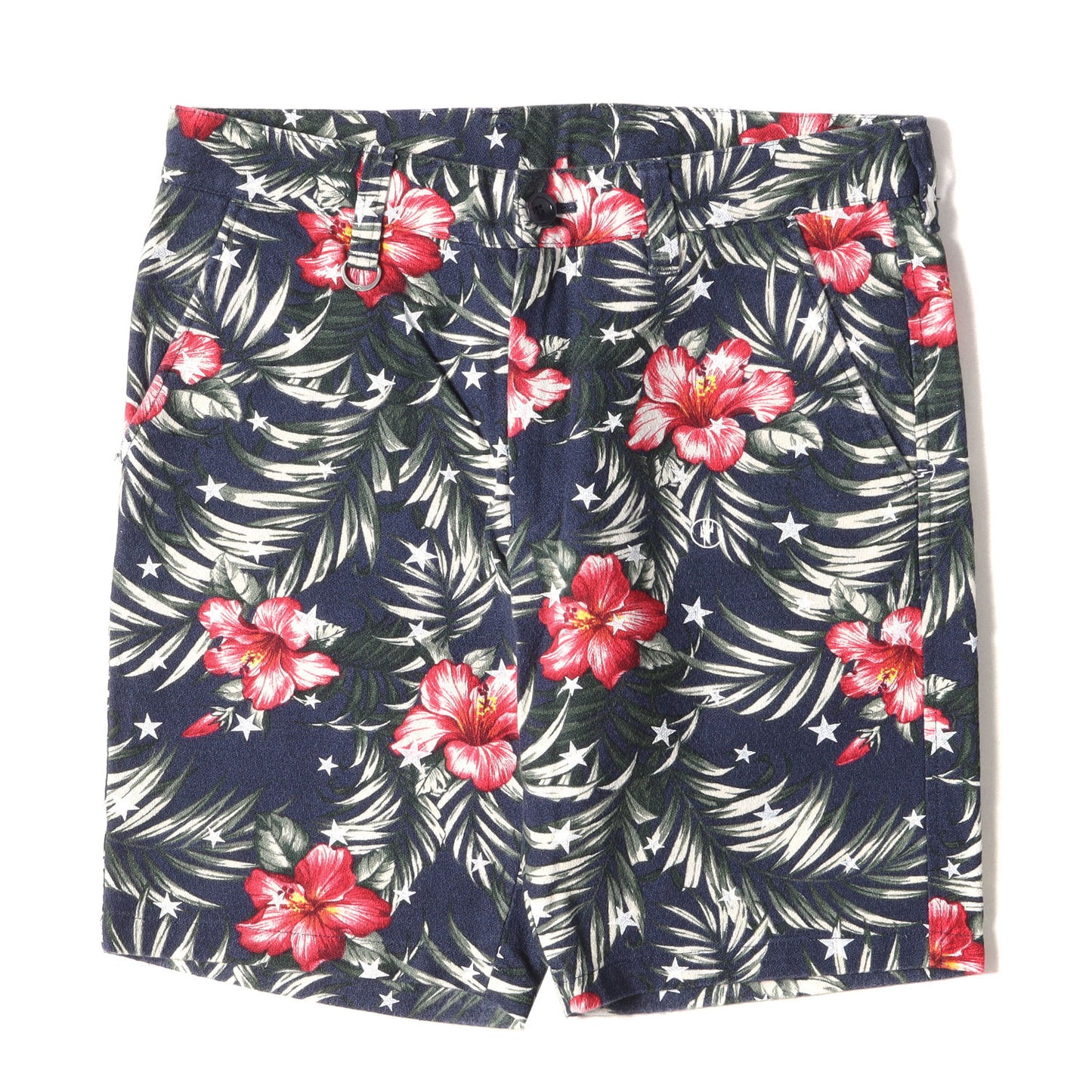 スター&フラワー柄 コットン ショーツ(STAR FLOWER SHORT PANT)