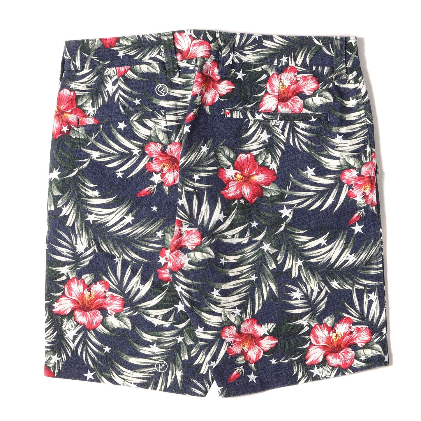 スター&フラワー柄 コットン ショーツ(STAR FLOWER SHORT PANT)