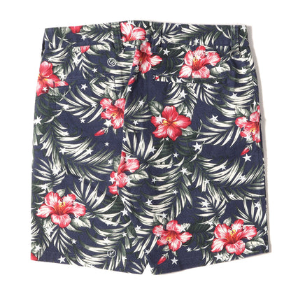 スター&フラワー柄 コットン ショーツ(STAR FLOWER SHORT PANT)
