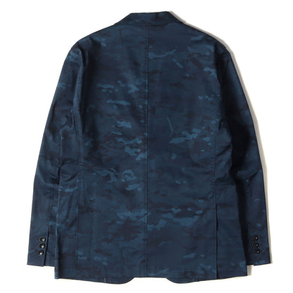 カモフラージュ ストレッチ 2つボタン アンコンジャケット / テーラードジャケット(CAMOUFLAGE 2 BUTTON UNCON JACKET)