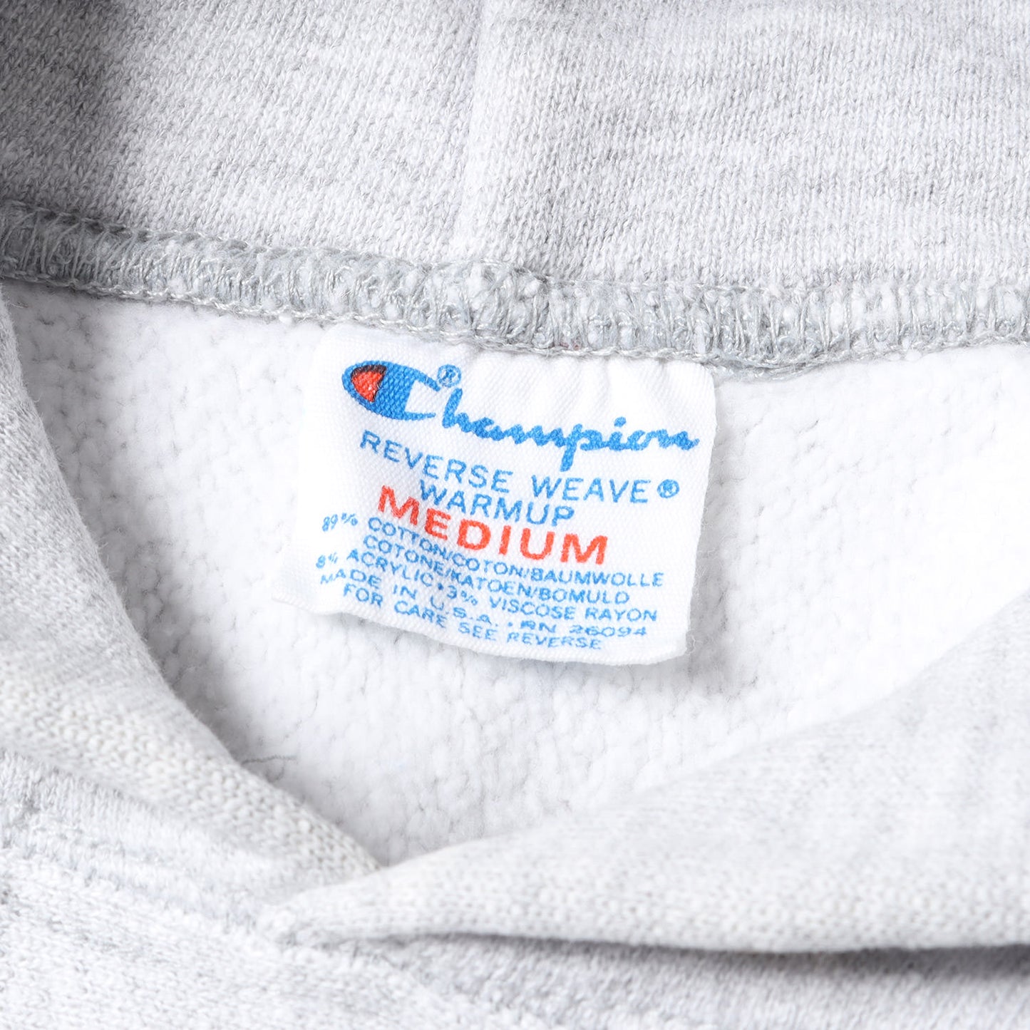 80s トリコタグ リバースウィーブ 3段 カレッジロゴ スウェットパーカー