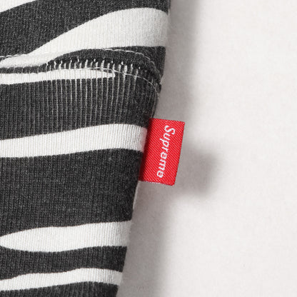 22AW ゼブラ柄 BOXロゴ クルーネック スウェット(Box Logo Crewneck)