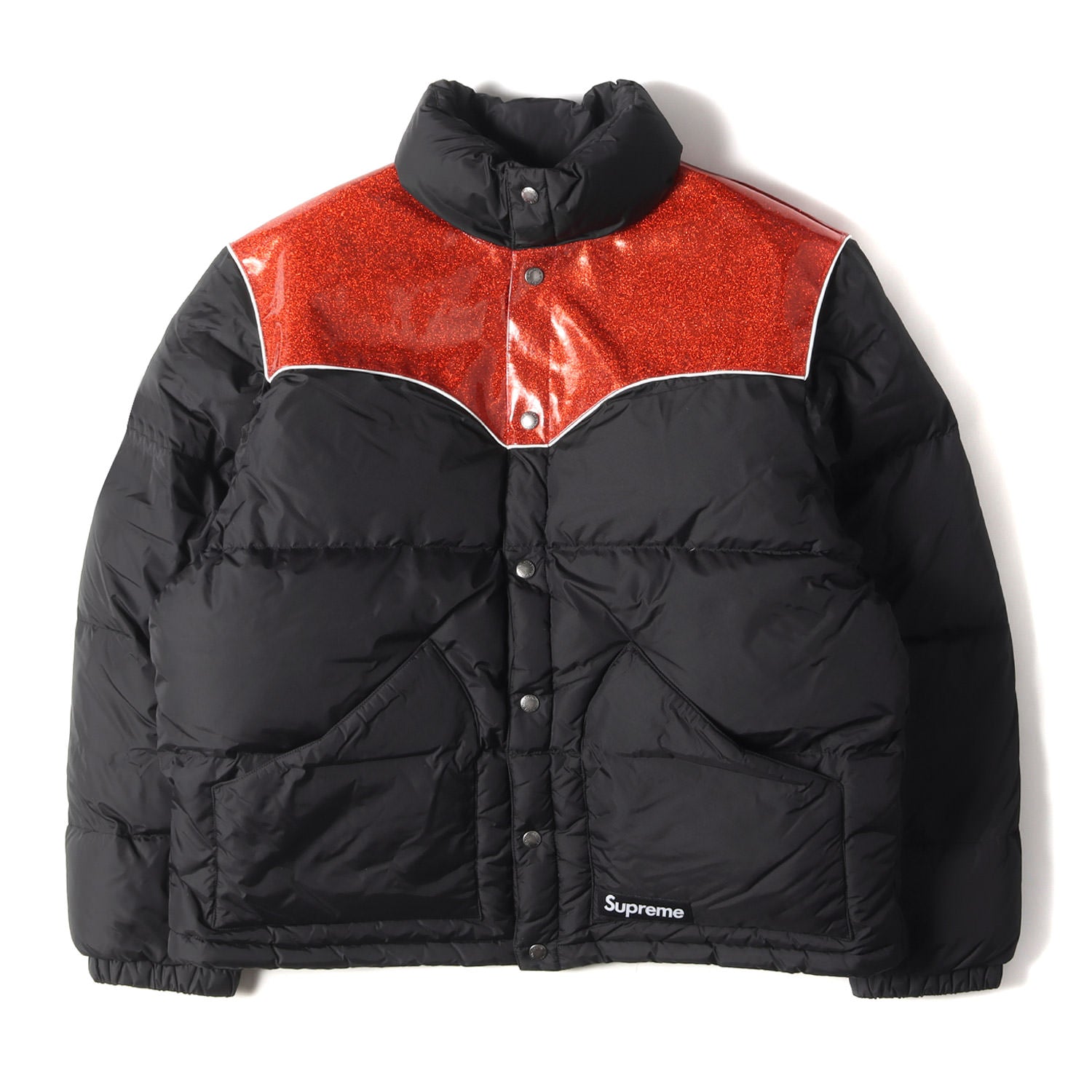 Supreme (シュプリーム) 22AW グリッター ヨーク ダウンジャケット(Glitter Yoke Down Puffer Jacket) -  ブランド古着の通販・買取 | BEEGLE by Boo-Bee