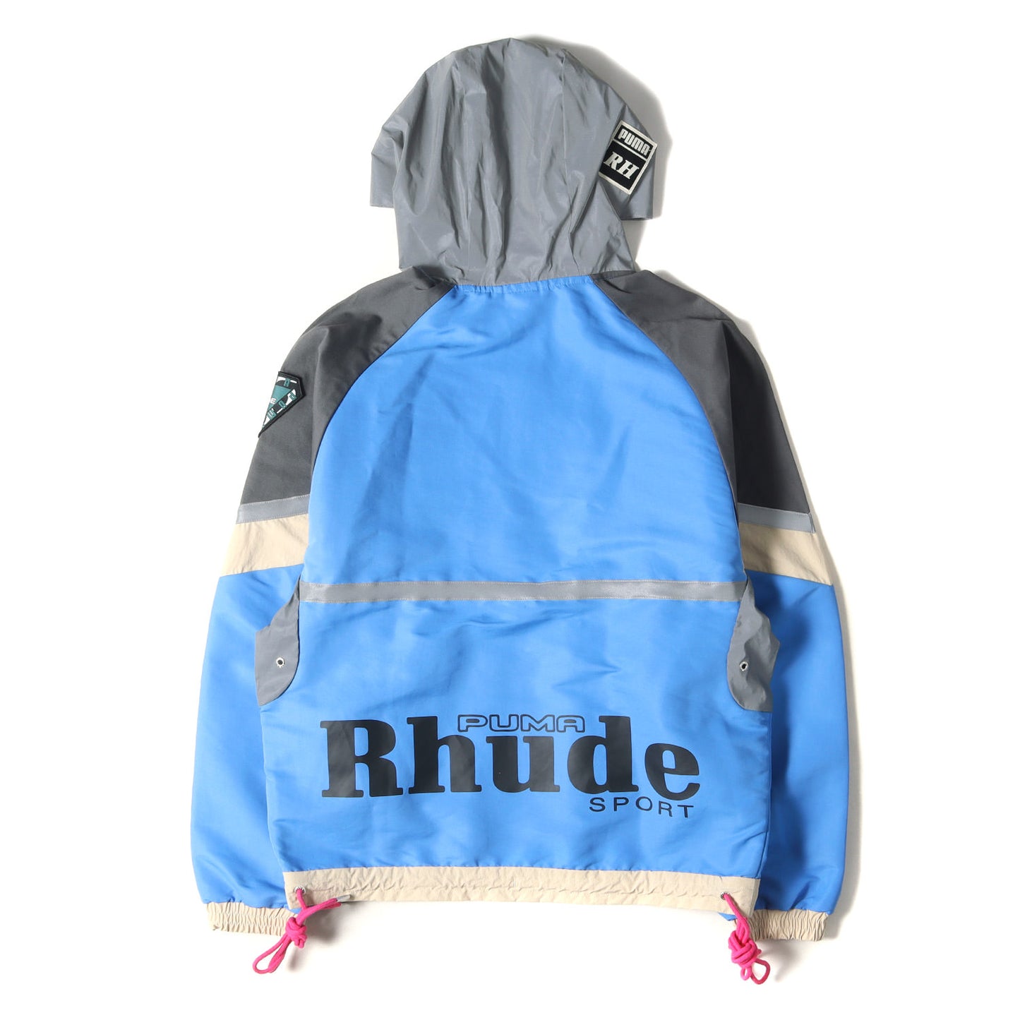 20SS ×PUMA ワッペン付き リフレクター ハーフジップ プルオーバー ジャケット(HZ Jacket)