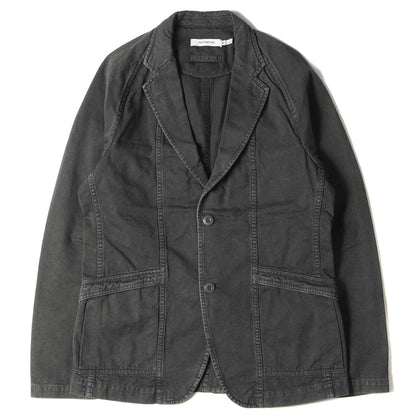 17SS オーバーダイ加工 2つボタン テーラードジャケット(CLERK 2B JACKET COTTON CHINO CLOTH OVERDYED / NN-J3106)