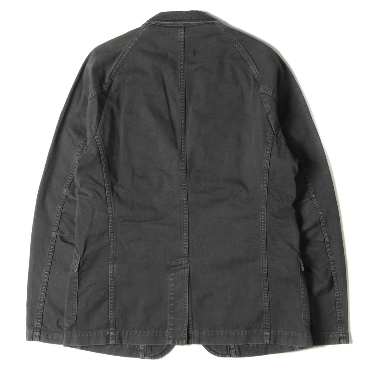 17SS オーバーダイ加工 2つボタン テーラードジャケット(CLERK 2B JACKET COTTON CHINO CLOTH OVERDYED / NN-J3106)