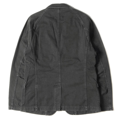 17SS オーバーダイ加工 2つボタン テーラードジャケット(CLERK 2B JACKET COTTON CHINO CLOTH OVERDYED / NN-J3106)