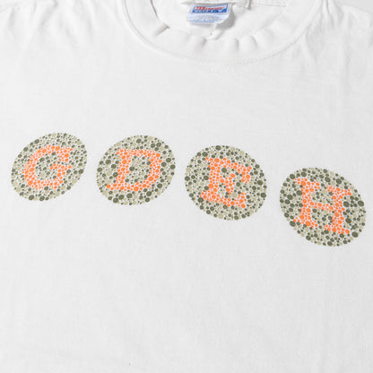 90s モザイク GDEHロゴ Tシャツ(Hanesボディ)