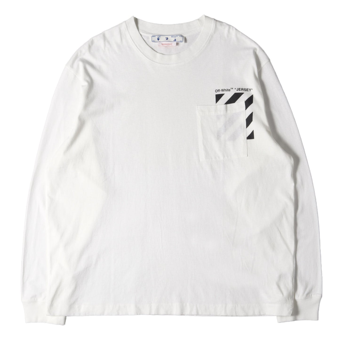 22SS ロゴプリント ロングスリーブ ポケット Tシャツ(DIAG PKT SKATE L/S TEE)