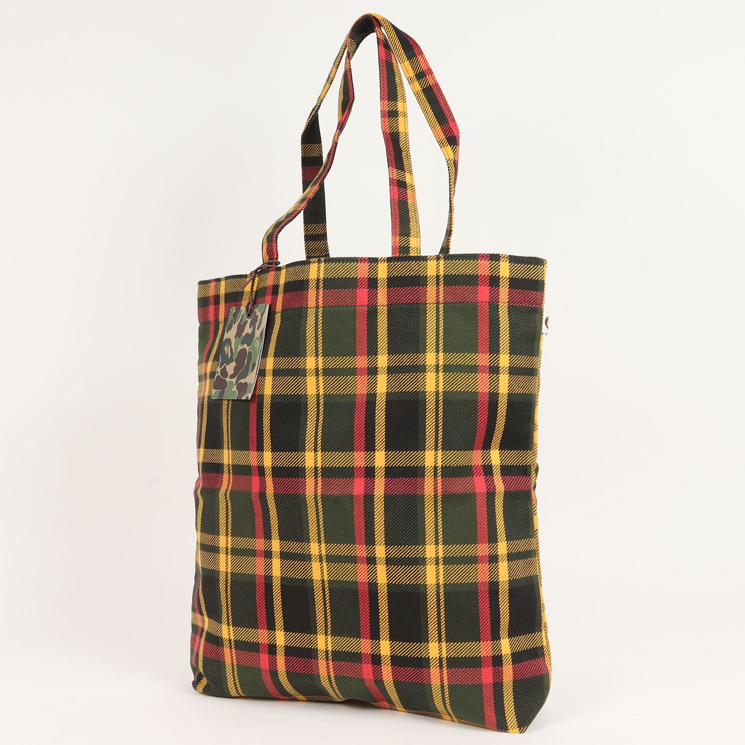 レア！Paul Harnden 特大トートバッグ NO-WAR カーキ色コットン