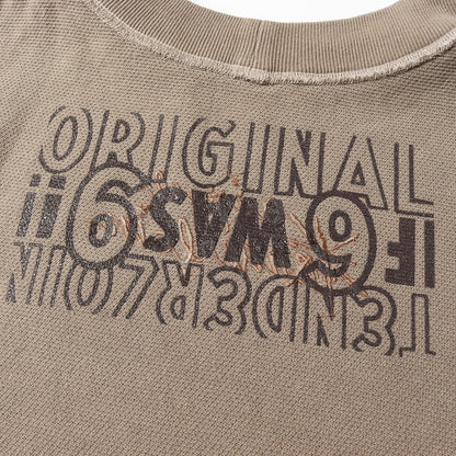 TENDERLOIN (テンダーロイン) 22SS ロゴ刺繍 オーバーサイズ 鹿の子 