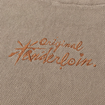 TENDERLOIN (テンダーロイン) 22SS ロゴ刺繍 オーバーサイズ 鹿の子