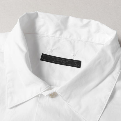 23SS ×Kvadrat デザイン ポケット コットンブロード シャツ(POCKET REGULAR COLLAR BIG SHIRT / Pro 3 by Kvadrat)