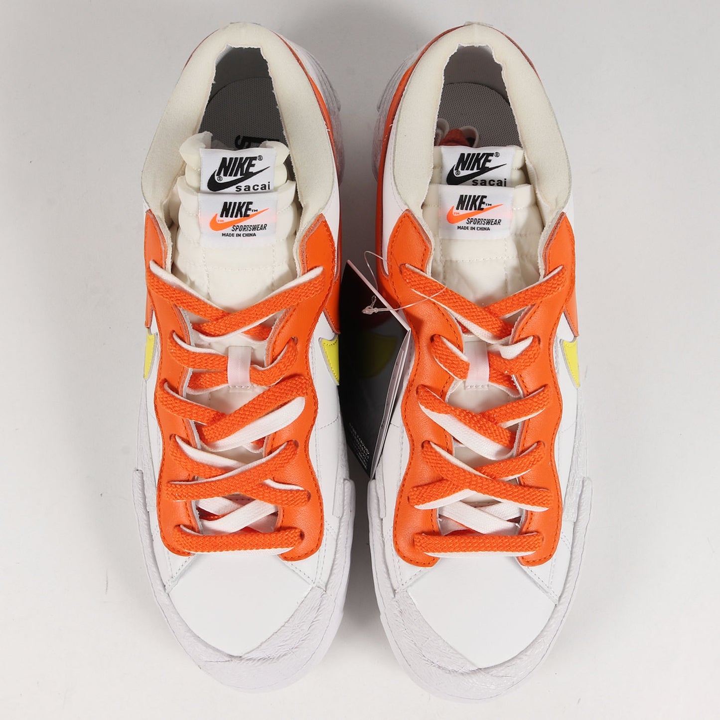 21SS ×NIKE BLAZER LOW / SACAI MAGMA ORANGE (DD1877-100)