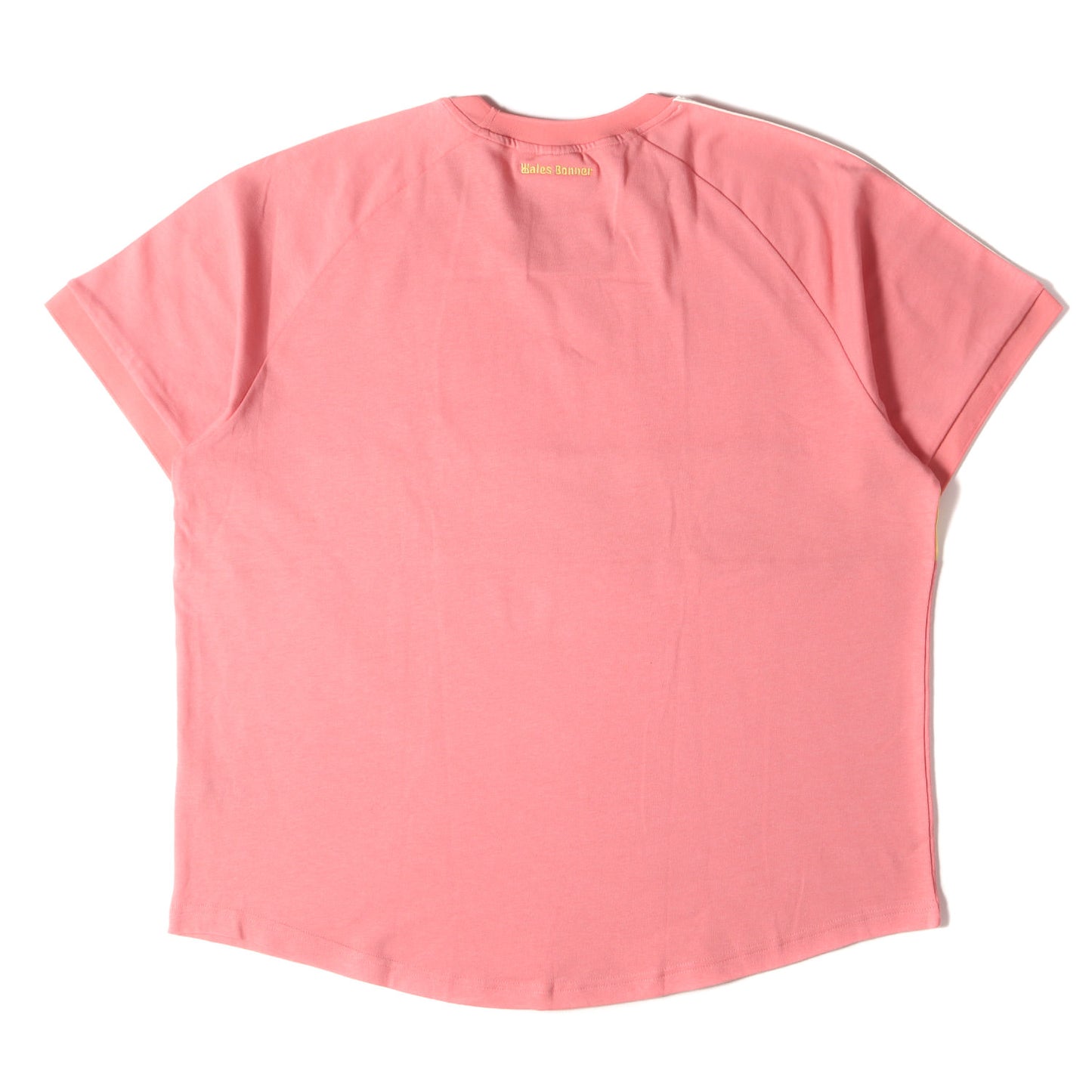 22SS ×WALES BONNER パネル ボーダー ヘビー Tシャツ