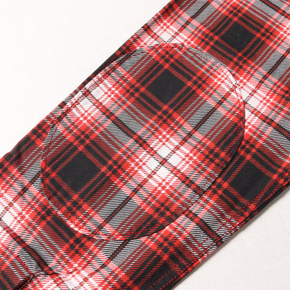 プリントチェック ツイル スナップボタン シャツ(COTTON OX TWILL PRINT CHECK SHIRT)