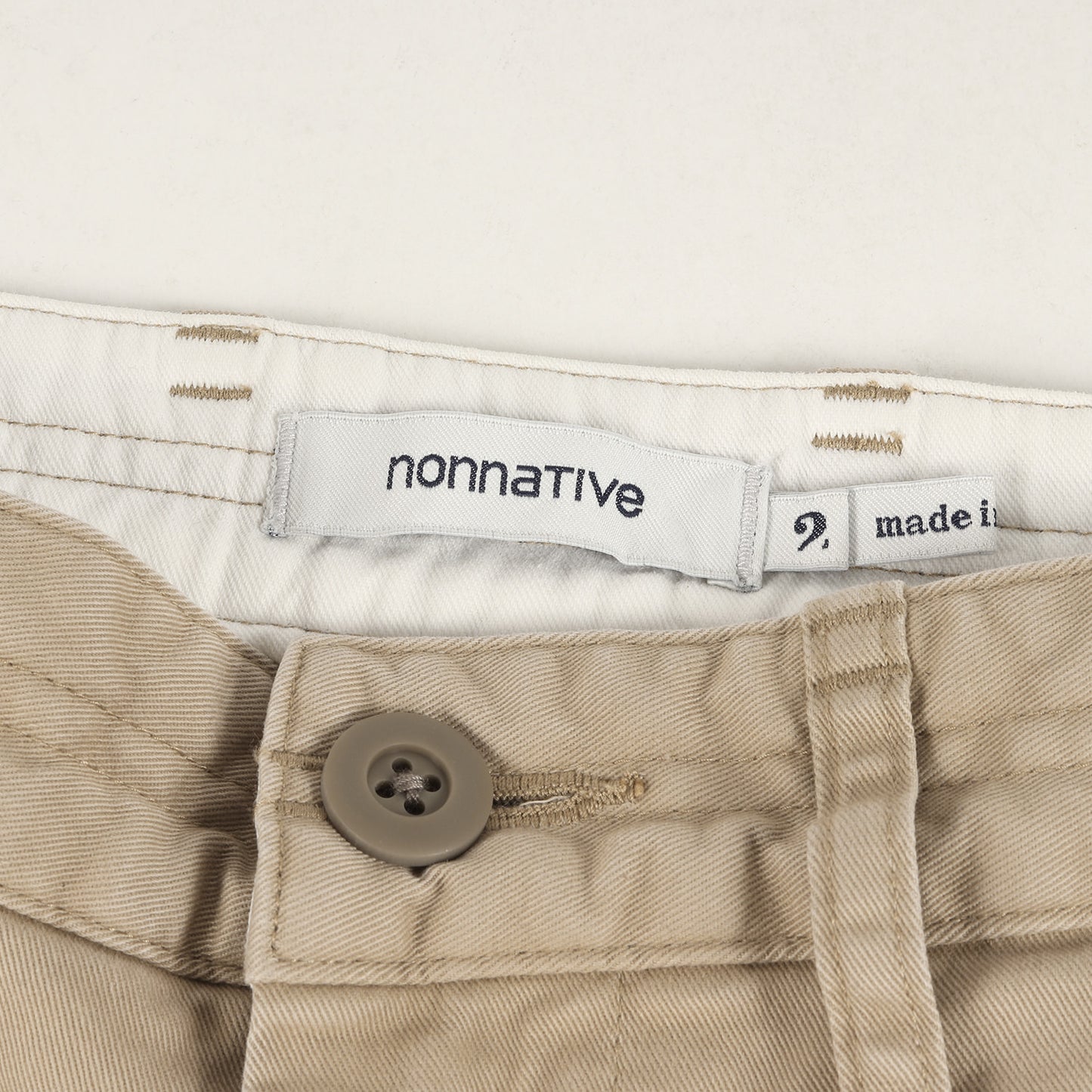 21SA ストレッチ ツイル チノ ショーツ(DWELLER CHINO SHORTS USUAL FIT C/P TWILL STRETCH VW / NN-P3904)