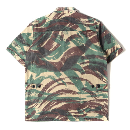 リザードカモ BDU ミリタリー 半袖 シャツ(BDU.LIZARD / C-SHIRT. SS)