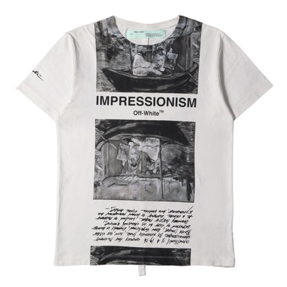 19SS 絵画 グラフィック Tシャツ(NEWSPAPER S/S SLIM TEE)