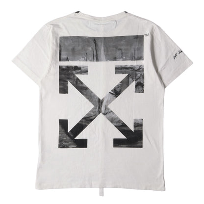 19SS 絵画 グラフィック Tシャツ(NEWSPAPER S/S SLIM TEE)