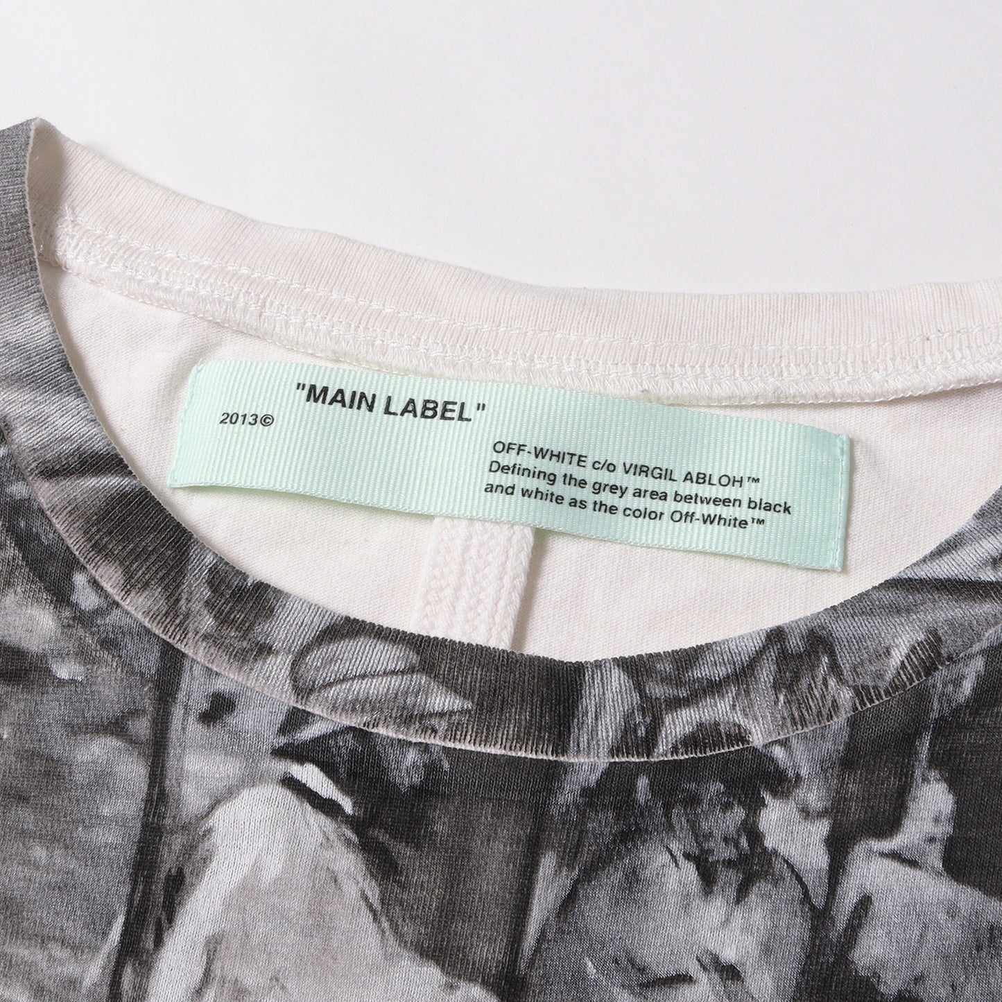 19SS 絵画 グラフィック Tシャツ(NEWSPAPER S/S SLIM TEE)